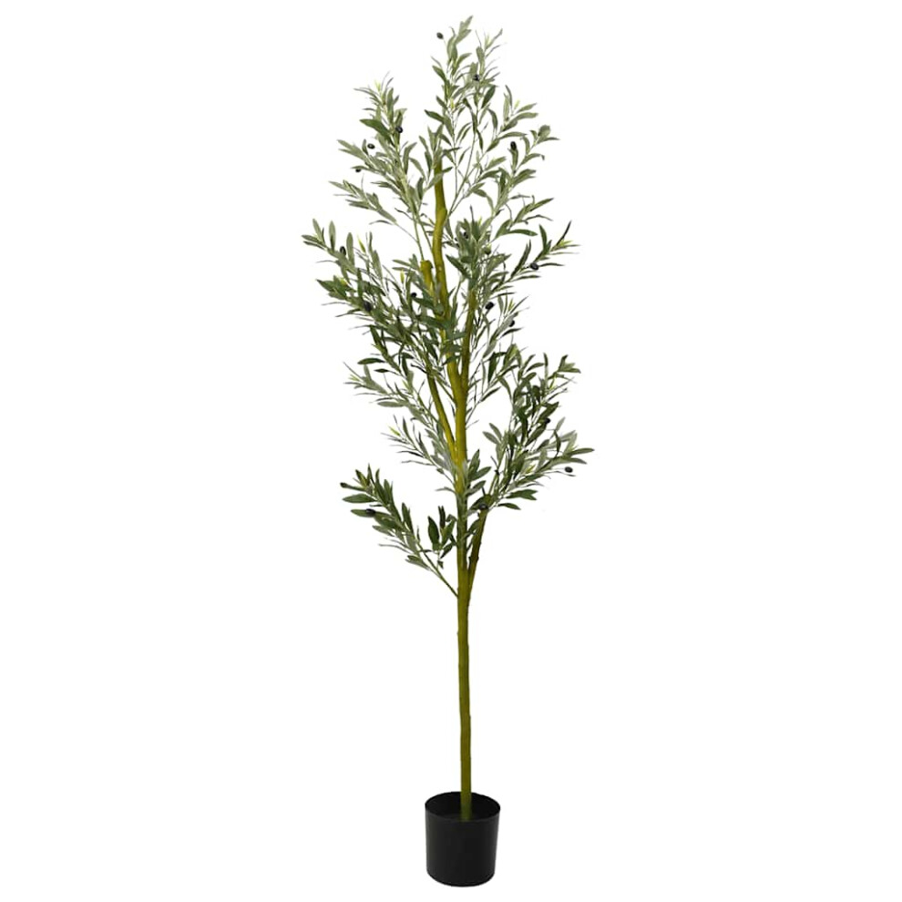 (200 cm) vidaXL Artificial Olive Tree 1000 Leaves 300 cm Green artificial plant