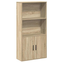 (sonoma oak) vidaXL Bookcase Sonoma Oak 60x24x120 cm Engineered Wood bookshelf book case