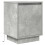 VidaXL (concrete grey) vidaXL Bedside Cabinets with LED Lights 2 pcs Brown Oak 38x34x50 cm 7