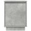VidaXL (concrete grey) vidaXL Bedside Cabinets with LED Lights 2 pcs Brown Oak 38x34x50 cm 8
