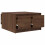 VidaXL vidaXL Couchtisch mit Schubladen Braun Eichen-Optik 70,5x70x40 cm 5