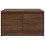 VidaXL vidaXL Couchtisch mit Schubladen Braun Eichen-Optik 70,5x70x40 cm 6