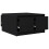 VidaXL vidaXL Couchtisch mit Schubladen Schwarz Eichen-Optik 70,5x70x40 cm 5