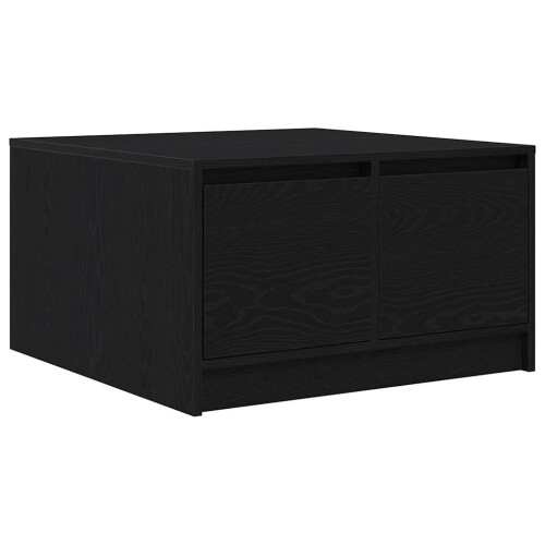 VidaXL vidaXL Couchtisch mit Schubladen Schwarz Eichen-Optik 70,5x70x40 cm 1