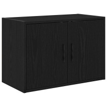 (black, 60 x 30 x 41 cm/ 1 pcs) vidaXL Garage Wall Cabinet Concrete Grey Engineered Wood cabinet
