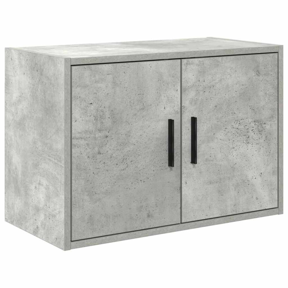 Vidaxl (Concrete 60 X 30 X 41 Cm/ 1 Pcs) Garage Wall Cabinet Concrete Engineered Wood Cabinet Grey