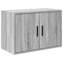 vidaXL Garagen-Wandschrank Grau Sonoma Holzwerkstoff