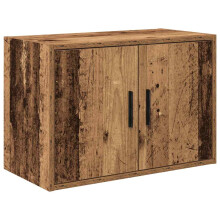 vidaXL Garagen-Wandschrank Altholz-Optik Holzwerkstoff