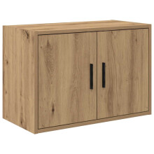 (artisan oak, 60 x 30 x 41 cm/ 1 pcs) vidaXL Garage Wall Cabinet Concrete Grey Engineered Wood cabinet