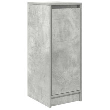 (concrete grey) vidaXL Shoe Cabinet Grey Sonoma 29.5x34x76 cm Engineered Wood shoe rack