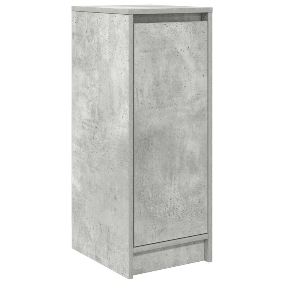 Vidaxl (Concrete ) Shoe Cabinet Sonoma 29.5X34x76 Cm Engineered Wood Shoe Rack Grey