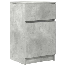 (concrete grey, 1 pcs) vidaXL Bedside Cabinet Grey Sonoma 39x35x65 cm Engineered Wood bedside table