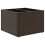VidaXL vidaXL Gartentisch mit Glasplatte Braun 55x55x37 cm Poly Rattan 6