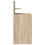 VidaXL vidaXL Nachttisch mit 2 Schubladen Sonoma-Eiche 38x34x80 cm 7