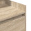 VidaXL vidaXL Nachttisch mit 2 Schubladen Sonoma-Eiche 38x34x80 cm 9