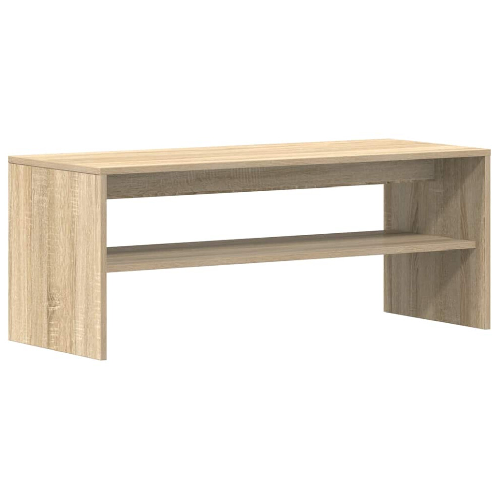 Vidaxl (Sonoma Oak, 100 X X Cm) Tv Cabinet Grey Sonoma 60X40x40 Cm Engineered Wood Tv Unit Tv Console Brown Size 40