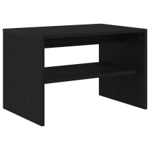 vidaXL TV Cabinet Black Oak 60x40x40 cm Engineered Wood TV unit TV console