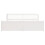 VidaXL vidaXL Bed Frame with Headboard White 180x200 cm Super King Solid Wood Pine 6