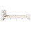 VidaXL vidaXL Bed Frame with Headboard White 180x200 cm Super King Solid Wood Pine 7