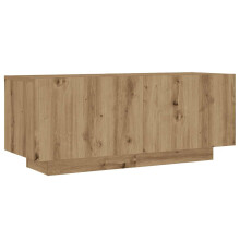 vidaXL Bedside Cabinet Artisan Oak 100x35x40 cm Engineered Wood bedside table