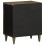 VidaXL vidaXL Bedside Cabinet Light Grey 50x33x60 cm Solid Wood Mango bedside table 5