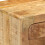 VidaXL vidaXL Bedside Cabinet 37x32x50 cm Solid Wood Rough Mango bedside table 6