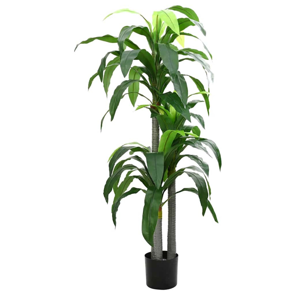 vidaXL Artificial Dracaena Tree 36 Leaves 180 Cm Green Artificial Plant