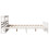 VidaXL vidaXL Bed Frame with Headboard White 150x200 cm King Size Solid Wood Pine 7