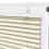 VidaXL vidaXL Plissee Creme 55x200 cm Stoffbreite 54,4 cm Polyester 9