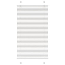 vidaXL Plissee Weiß 70x150 cm Stoffbreite 69,4 cm Polyester