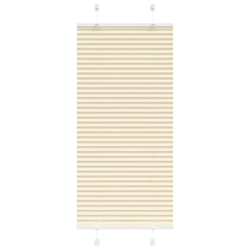 VidaXL vidaXL Plissee Creme 65x150 cm Stoffbreite 64,4 cm Polyester