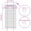VidaXL vidaXL Plissee Creme 65x150 cm Stoffbreite 64,4 cm Polyester 4