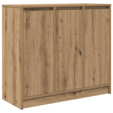 vidaXL Sideboard Artisan Oak 85x34x76 cm Engineered Wood storage cabinet