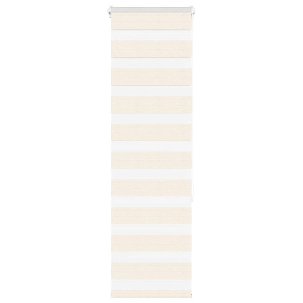 Vidaxl (Marble Beige, 50 X 150 Cm) Zebra Blind Dark Grey 45X230 Cm Fabric Width 40.9 Cm Polyester