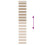 VidaXL vidaXL Doppelrollo Sandbraun 50x200 cm Stoffbreite 45,9 cm Polyester 5