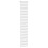 VidaXL (white, 50 x 230 cm) vidaXL Zebra Blind Dark Grey 45x230 cm Fabric Width 40.9 cm Polyester 3