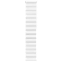 (white, 40 x 230 cm) vidaXL Zebra Blind Dark Grey 45x230 cm Fabric Width 40.9 cm Polyester