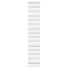 (white, 50 x 230 cm) vidaXL Zebra Blind Dark Grey 45x230 cm Fabric Width 40.9 cm Polyester