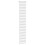 VidaXL vidaXL Doppelrollo Weiß 40x200 cm Stoffbreite 35,9 cm Polyester 3