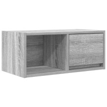 (grey sonoma, 1 pcs/ 60 cm) vidaXL TV Cabinet Sonoma Oak 80x31x25.5 cm Engineered Wood TV bench