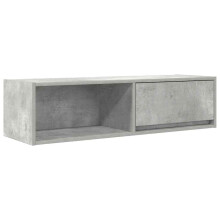 (concrete grey, 1 pcs/ 100 cm) vidaXL TV Cabinet Sonoma Oak 80x31x25.5 cm Engineered Wood TV bench