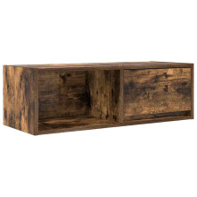 (smoked oak, 1 pcs/ 80 cm) vidaXL TV Cabinet Sonoma Oak 80x31x25.5 cm Engineered Wood TV bench