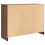 VidaXL vidaXL Sideboard with Drawer Brown Oak 101x35x76 cm Engineered Wood 8