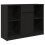 VidaXL vidaXL Sideboard with Drawer Black Oak 101x35x76 cm Engineered Wood 2