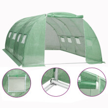 vidaXL Greenhouse 16m² Stable Sturdy Plant Tomato House Outdoor Grow Tent