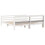 VidaXL vidaXL Bed Frame with Headboard Bed Base White 200x200 cm Solid Wood Pine 8