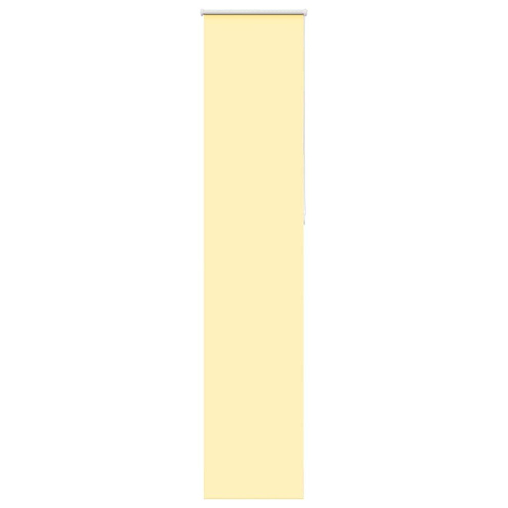 Vidaxl (Yellow, 40 X 230 Cm) Roller Blind Blackout Off White 45X175 Cm Fabric Width 40.7 Cm Polyester