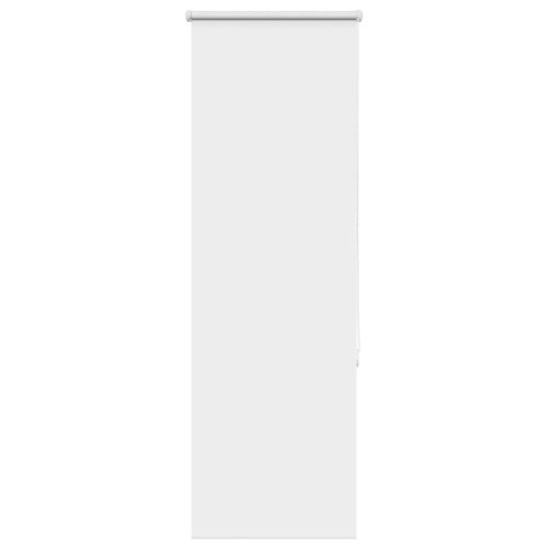 VidaXL vidaXL Verdunkelungsrollo Weiß 40x130cm Stoffbreite 35,7 cm Polyester