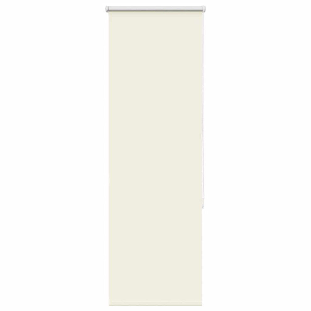 Vidaxl (Off White, 40 X 130 Cm) Roller Blind Blackout Off White 45X175 Cm Fabric Width 40.7 Cm Polyester