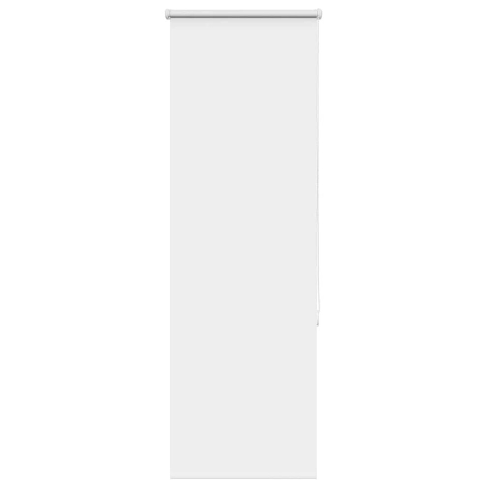 (white, 55 X 130 cm) vidaXL Roller Blind Blackout Off White 45x175 Cm Fabric Width 40.7 Cm Polyester